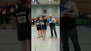 Siegerehrung Doppel U15