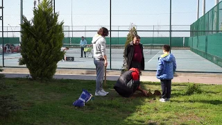 06.04.2015 Beşirli Tenis Kortları Fidan Dikimi