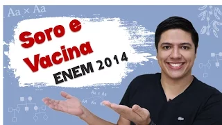 ENEM 2014 Biologia - Soro e Vacina - Imunidade - Prof. Kennedy Ramos