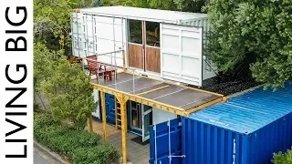 Boat Builder's Incredible 20ft Shipping Container Home - Revisited