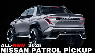 2025 Nissan Patrol Pickup Redesign - The most powerful pickup pickup truck!!!