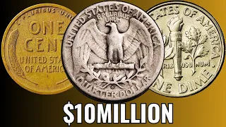 LOOK FOR MOST VALUABLE RARE DIMES, NICKEL, PENNIES, QUARTER DOLLAR WORTH A LOT OF MILLION OF DOLLARS