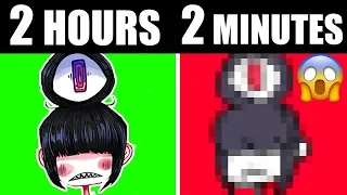 Recreating a 2 HOUR DRAWING in 2 MINUTES? SUPER SPEED CHALLENGE [I...I tried...]