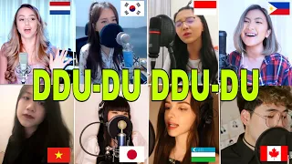 BLACKPINK - ‘뚜두뚜두 (DDU-DU DDU-DU) WHO SANG IT BETTER (vietnam,canada,philippines,indo,uzbek,japan)