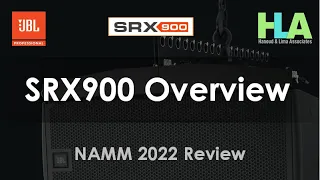 JBL SRX900 Series Overview - Hanoud & Lima NAMM 2022 Recap