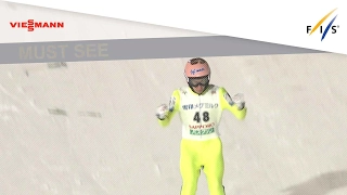 3rd place in Large Hill for Stefan Kraft - Sapporo - Ski Jumping - 2016/17