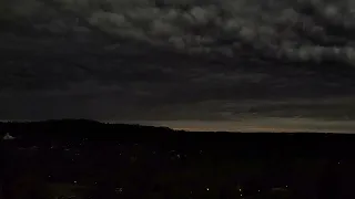 2024 Total Eclipse Shadow Passing Over Time-lapse 60X speed