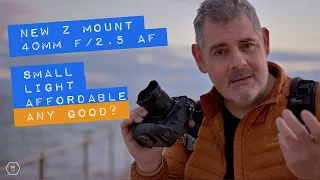 New 40mm Lens for Nikon Z Mount | Amazing Price ! How Good? | First Look Images & Video | Matt Irwin