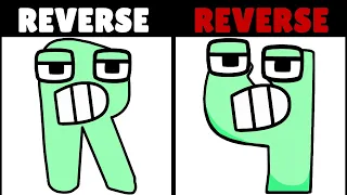 Reverse New Russian VS Reverse New Spanish Alphabet Lore | Part 4 (Z-А...)