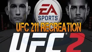 UFC 211 Recreation Edgar vs Rodriguez (Funny Edition)