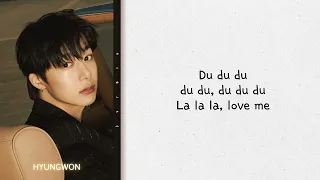 SHOWNU X HYUNGWON 'Love Me A Little' easy lyrics