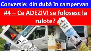 Adezivii folositi la conversii campervan si la mentenanta rulotelor / Sika