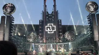 Rammstein - Engel with Duo Jatekok/Ausländer, Live @ Prague 16.7.2019