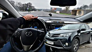 2015 Toyota Rav 4 2.2 D - POV DRIVE Тест от первого лица #toyota #rav4 #toyotarav4