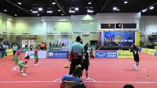 Sepak Takraw Prince Cup 2014 - Day 6 Highlights