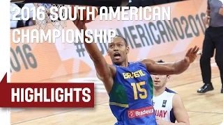 Paraguay (PAR) v Brazil (BRA) - Game Highlights - Group B - 2016 FIBA South American Championship