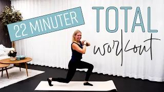 17 ÖVNINGAR på 20 MINUTER - total workout för hela kroppen som du måste testa