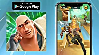 NEW! СКАЛА ИЗ ФИЛЬМА ДЖУМАНДЖИ ИГРА НА АНДРОИД ОБЗОР JUMANJI EPIC RUN ANDROID GAMEPLAY