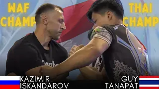 Armwrestling World Champion vs TikTok Star @ Indonesia Competition | Highlights