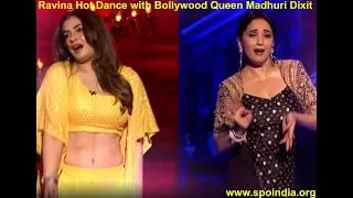 Madhuri Dixit and Raveena Tandon  dance floor on Tip Tip Barsa Pani