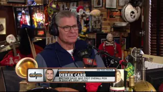 Derek Carr on getting confused for his brother David (10/10/16)