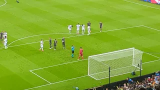 England Vs Bosnia St James Park Cole Palmer Penalty Euro Warm-up