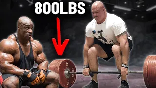 I Tried Ronnie Coleman's Legendary Deadlift & Back Workout