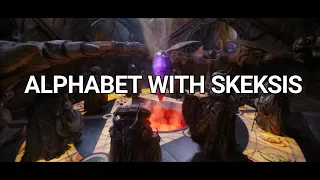 Alphabet with Skeksis / The Dark Crystal: Age of Resistance