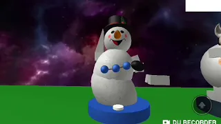 Roblox spinning snowflake snowman part 9