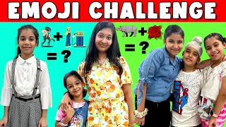 EMOJI CHALLENGE with @HarpreetSDC and @RamneekSingh1313 😃 | Family Comedy Challenge 👪 | Cute Sisters