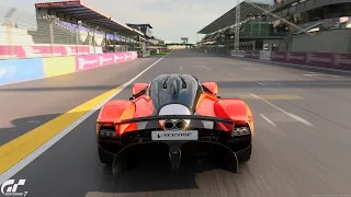 Gran Turismo 7 | Aston Martin Valkyrie '21 - Le Mans Circuit De La Sarthe [4KPS5]