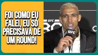 CHARLES DO BRONX FALA DE SUA VITÓRIA CONTRA BENEIL DARIUSH E MUITO MAIS | COLETIVA PÓS-LUTA UFC 289