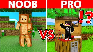 NOOB vs PRO: BÚJÓCSKA ÉPÍTŐ KIHÍVÁS!