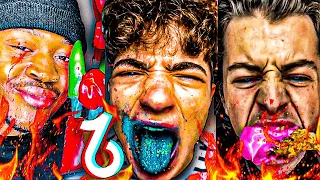 EXTREME Spicy Food TikTok Compilation #20 🥵🌶