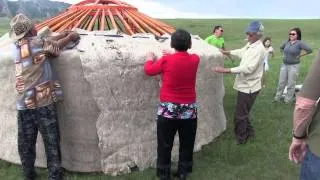 Building a Mongolian Ger