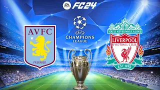 FC 24 | Aston Villa vs Liverpool - UEFA Champions League - PS5™ Full Match & Gameplay