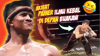 Ilmu Kebal Orang ini Tak Berguna Ditangan Buakaw! Yang ada Malah Hancur