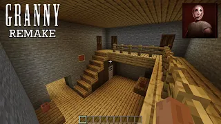 GRANNY REMAKE: GRANNY REMAKE HOUSE IN MINECRAFT!