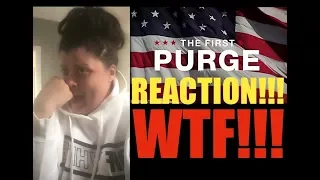 The First Purge Trailer #1 (2018) - REACTION!!!