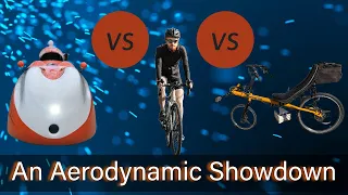 Velomobile vs Road Bike vs Recumbent - an Aerodynamic Showdown