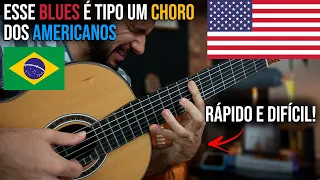 THE CLAW - Brazilian play a FINGERSTYLE BLUES that will blow your mind! (Jerry Reed)