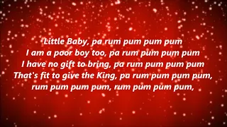 The Little Drummer Boy (Lyrics)