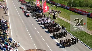 В Нижнекамске состоялся Парад Победы в честь 74-й годовщины разгрома фашистской Германии