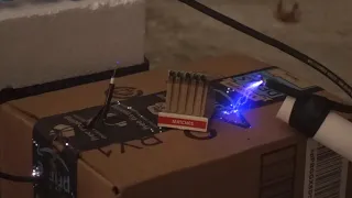 makeshift laser triggered spark gap