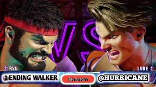 SF6 AC @ENDING WALKER VS @HURRICANE SÚPER COMBATE DE ÉLITES STREET FIGHTER 6