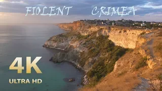 The cape of Fiolent Sebastopol Crimea 4K