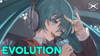 [ Nightcore ] - Clarx, Debris, 3rd Prototype, Castion, EMDI - Evolution (feat. Harley Bird)