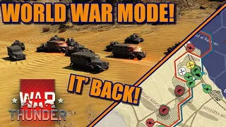 War Thunder WORLD WAR Gameplay! Very cool game mode that has a LOT of potential!