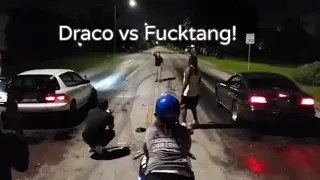 H2B EG "DRACO" VS Nitrous Sbf MUSTANG!