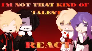 [Past "I'm not that kind of talent" react to Deon Hart][1/2] Turn on the subtitles